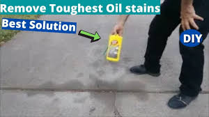 This will give you access to parts of your garage you may not be. Remove Toughest Oil Stains From Driveway Goof Off Best Solution Ever Youtube