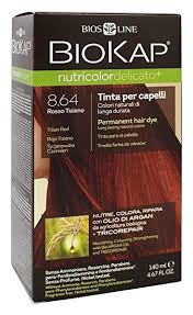 Biokap Nutricolor Delicato Permanent Hair Dye 8 64 Titian Red 4 67 Oz Nickeltested Nickelallergy Ammo Dyed Hair Permanent Hair Dye Paraben Free Products