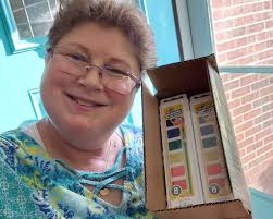 Thank you for the watercolor sets in my classroom