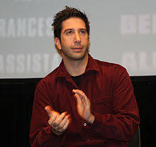 He was one of the stars of the comedy series friends. David Schwimmer Wikipedia