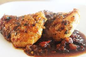 Monk Cheek With Chorizo Stuffed Peppers Monkfish Recipes Garlic Sauce