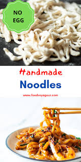 Homemade Noodles Without Egg Food Voyageur Recipe Homemade Noodles Food Spicy Recipes