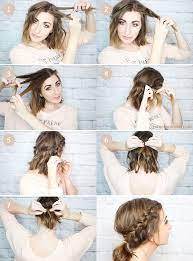 Medium Length Hairstyles For School Short Hair Ponytail Medium Length Hair Styles Hair Styles
