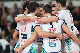 Qualificato alla coppa italia come sesto classificato al termine del girone di andata del campionato, il piemonte volley affrontò nei quarti di finale la sisley volley di treviso. News Cev Cup 2019 Trentino Volley Reach Its Seventh European Final In The Club S History Errea