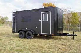 Enclosed trailers might seem like the ultimate trailer. Off Road 7 X 16 Enclosed Toy Hauler Cargo Utv Trailer W Vans Suvs And Trucks Cars