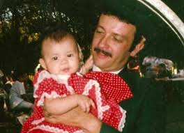 Descendencias de oro. Pedro Infante Jr. junto a su hija Lupita Infante. Hijo  y nieta del gran Ídolo Pedro Infante. No se puede Negar el gran parecido  del hijo al padre y