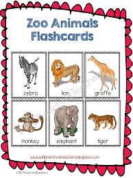 Esl Efl Preschool Teachers Zoo Animal Theme For The