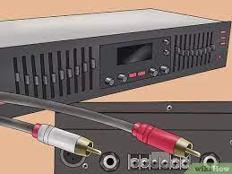 Directly connect the graphic equalizer and the receiver: 5 Ways To Hook Up An Equalizer Wikihow
