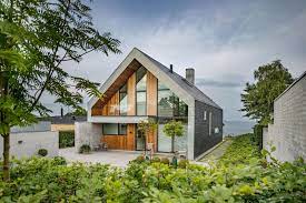 Its exterior walls are also decorated with stone. 21 Scandinavian House Facade Ideas House Exterior House Design Exterior Design