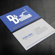 ❤️ examples of construction business cards templates for easy generating customizable personalized visiting card layout in online constructor app & free download. Construction Company Needs Creative Business Card Design Business Card Contest 99designs