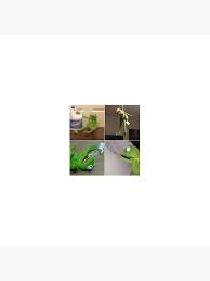 Kermit Suicide Meme Art Board Print By Rooox Redbubble