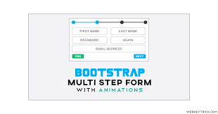 Want To Create Step By Step Form With Animation Check Out This Bootstrap Multi Step Form Animations With C Web Development Design Login Page Design Web Design