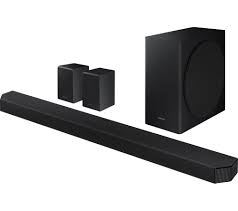 This beast of a setup contains 9.2.4 channels: Buy Samsung Hw Q950t Xu 9 1 4 Wireless Sound Bar With Dolby Atmos Amazon Alexa Free Delivery Currys