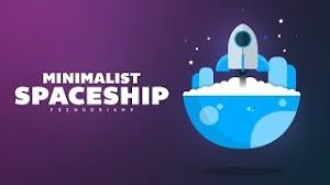 Brand identity design for the rocket ship company. Illustrator Tutorial Creating Minimalist Spaceship Illustration Youtube