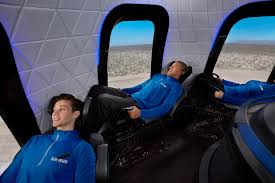 The flight is scheduled for july 20th, just 15 days after. Blue Origin Puts Its First Seat On Spaceship Up For Auction