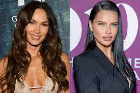 At the tender age of 13, adriana entered the ford supermodel of the world contest, where her unique beauty, derived from her. Megan Fox Cheekily Asks Model Adriana Lima Out On A Date To Nobu People Com