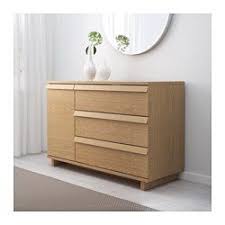 Oppland 3 Drawer Chest With 1 Door Oak Veneer Ikea Idei Ikea Stolovaya Ofis Komod Dlya Spalni