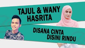 Tajul & wany hasrita performing their 1st duet single, disana cinta disini rindu. Download Lagu Wany Hasrita Ft Tajul Disana Cinta Disini Rindu Lirik Mp3 Video Gratis