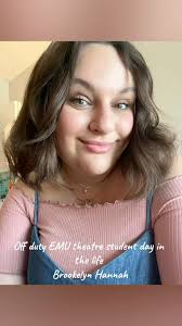 This summer we are collaborating with #EMUTheatre students to reconnect  over break! ☀️ Today, we are getting a glimpse into @brookelynhannah’s life  as she prepares for “Alice by Heart” in the fall and ...