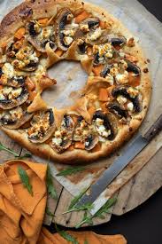 Couronne Feuilletee A La Patate Douce Champignon A La Feta Aop Recette Recettes De Cuisine Cuisine Cuisine Et Boissons