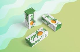 Download Fruit Juice Packaging Box Mockup Free Package Mockups