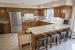White Cabinets With Brown Quartz Countertops
