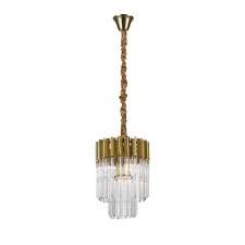 Cilindro murano glass small pendant in crystal with black bands by peter marino for venini. Small Crystal Chandelier Deco Chandelier Light Lighting Company Uk