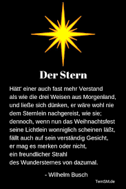 Der Stern Weihnachtsgedicht Von Wilhelm Busch Gedicht Weihnachten Weihnachtsgedichte Gedicht Stern