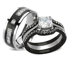 Images Cheap Wedding Rings Sets Titanium Wedding Rings Cz Wedding Ring Sets