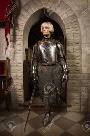 Other articles where portrait of a knight is discussed: Joan Of Arc Girl In A Knight S Armor In The Interior Of A Medieval Stock Photo Picture And Royalty Free Image Image 32212508