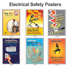 This electric shock poster gives clear step by step instructions for dealing with the electric shock emergencies at work. Electrical Safety Posters Hd Hse Images Videos Gallery