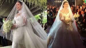 Rey ongpauco, the father of heart evangelista, revealed his reason for not attending his daughter's wedding. Heart Evangelista Or Marian Rivera Better Wedding Gown Poll Mykiru Isyusero