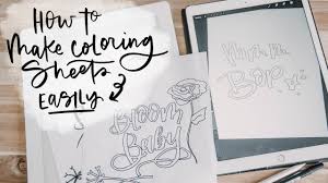 We did not find results for: How To Make Your Own Coloring Sheets 2 Easy Tutorials Youtube