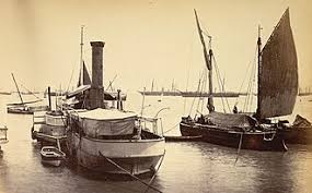 Bombay Harbour Docks in the 1870s.jpg ...