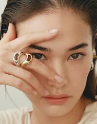 Bean Ring Black Basalt