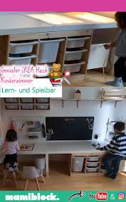 Genialer Ikea Hack Furs Kinderzimmer Lern Und Spielbar Video In 2020 Kinderzimmer Kinder Zimmer Kinderschlafzimmer
