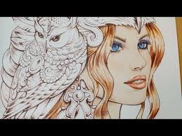 Color With Me Youtube In 2020 Color Female Sketch Gallery