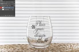 Get free icons of wine glass in ios, material, windows and other design styles for web, mobile, and graphic design projects. Stemless Wine Glass Tumbler Mockup Graphic By Leo Flo Mockups Creative Fabrica