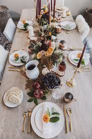 Beautiful Thanksgiving And Friendsgiving Tablescape Ideas Fashion To Follow Thanksgiving Table Decorations Dinner Table Decor Thanksgiving Table Settings
