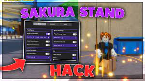 Sakura Stand Script Hack PASTEBIN GUI: Infinite XP, Get ANY Stand, Auto  Farm, Item Farm + More - YouTube