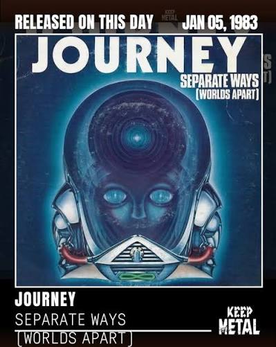 Separate Ways (Worlds Apart)" is the single by JOURNEY. It was released on  January 5, 1983. From the album Frontiers by Journey, released in February  1, 1983. #Journey #StevePerry #NealSchon #JonathanCain #RossValory  #SteveSmith