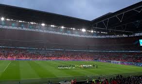 The stadium replaced the original wembley stadium which had been built in 1923. Wembley Stadium To Host More Than 60 000 Fans For Euro 2020 Semi Final And Final Football Sport Express Co Uk