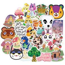 New horizons is compiled into 6 tiers, with tier 1 containing the most popular villagers. Cartoon Stickers For Kids And Teens Cute Game Stickers For Laptop Water Bottle Phone Luggage Skateboard Fashion Bumper Guitar Bicycle Bike Graffiti Decal Animal Crossing New Horizons Amazon In Home Kitchen