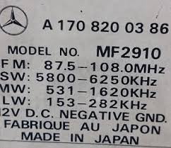 So throw in your radio serial numbers and i will find the unlock code. How Can I Get My Mercedes Radio Code For Free