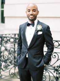 Navy blue men's suit prom party blazer suits formal groomsman wedding tuxedostop rated seller. 29 Stylish Groomsmen From Real Weddings Martha Stewart Weddings