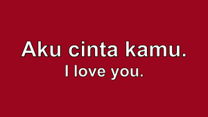 Malay is used to say terimah kasih. How To Say I Love You In Indonesian Youtube