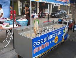 ป กพ นในบอร ด เตาเผาปลาแบบหม นอ ตโนม ต เตาย างปลา ย างไก