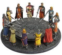 Knights Of The Round Table Sculpture 11 5w Assorted Colors King Arthur King Arthur S Knights Knight