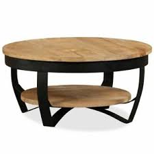 Der beistelltisch club ny überzeugt mit seiner klar gestalteten optik. Vidaxl Mangoholz Massiv Couchtisch Raues Beistelltisch Wohnzimmer Sofatisch Ebay