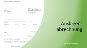 Maybe you would like to learn more about one of these? Auslagenabrechnung Formular Vom Steuerberater